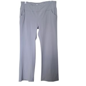IUGA High-Waisted Stretch Yoga Pants Gray 3XL NWT Pockets